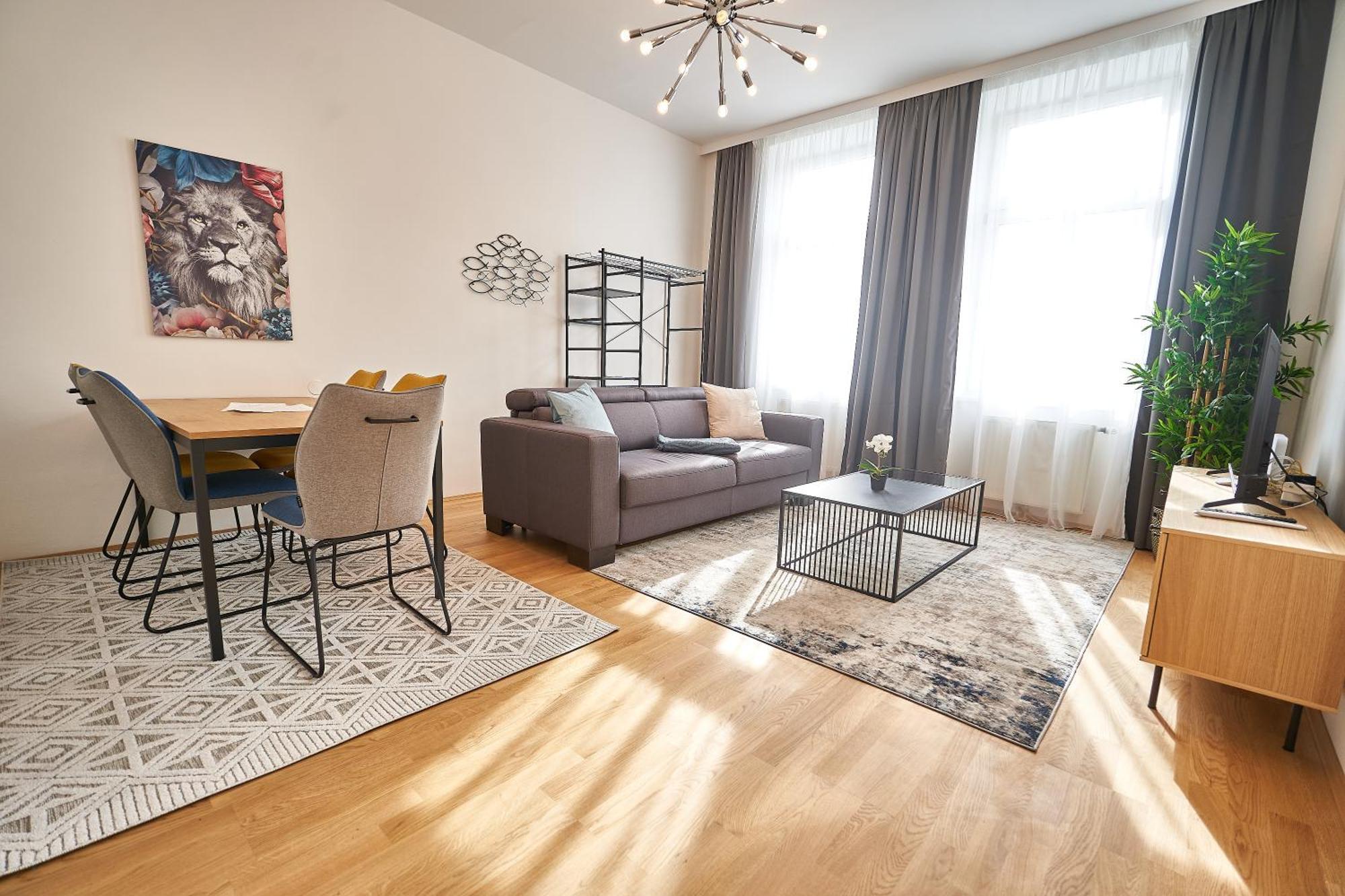Trendy Zentral Gelegen Apartament