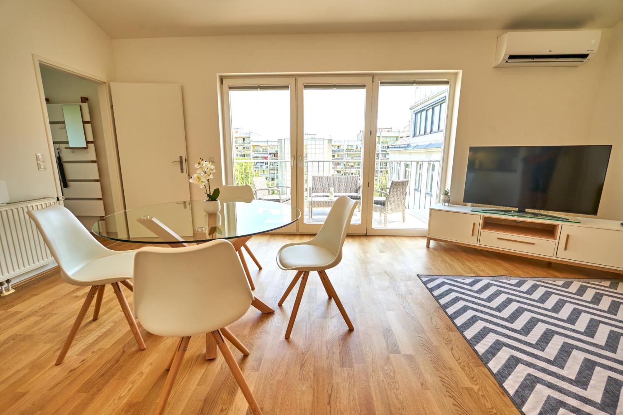Trendy Zentral Gelegen Apartament Wiedeń